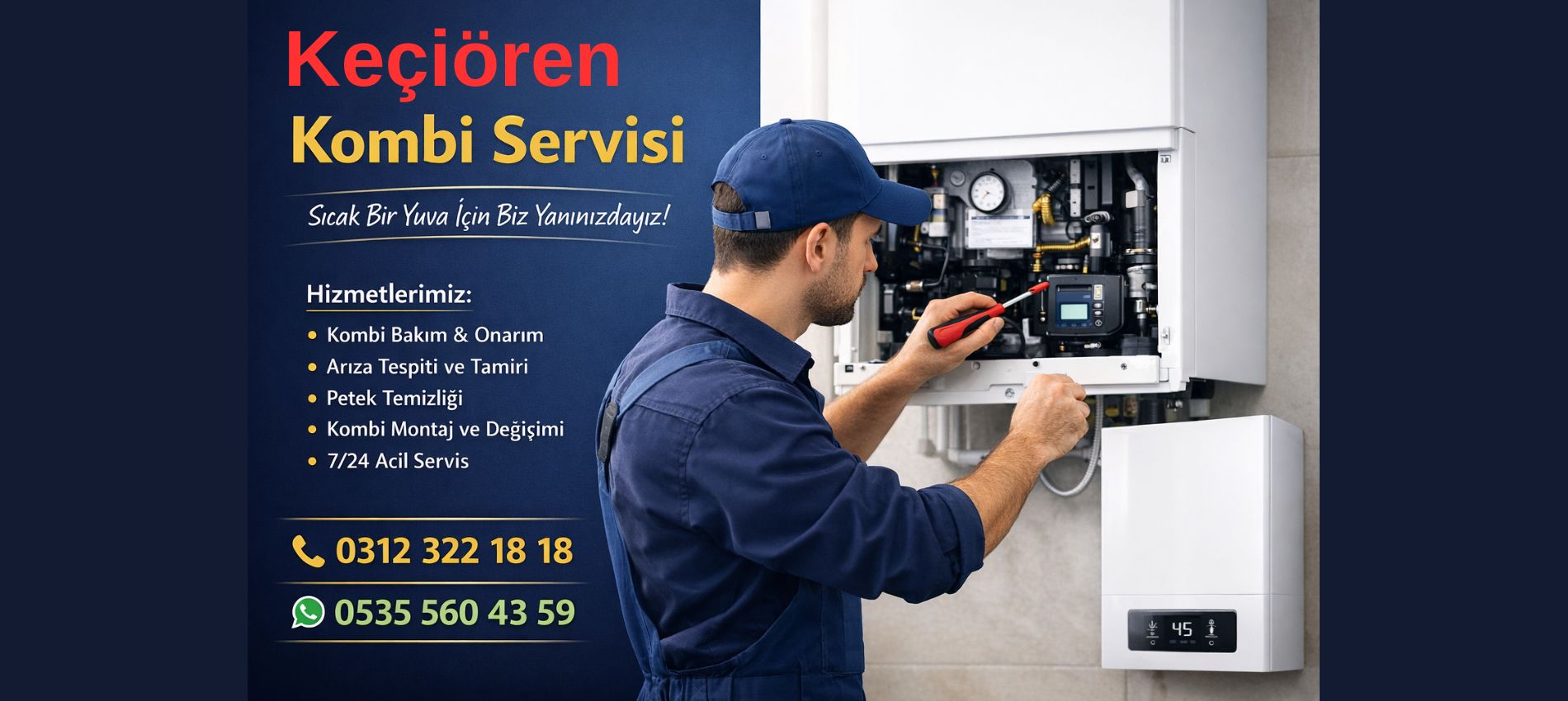 Keçiören Kombi Servisi